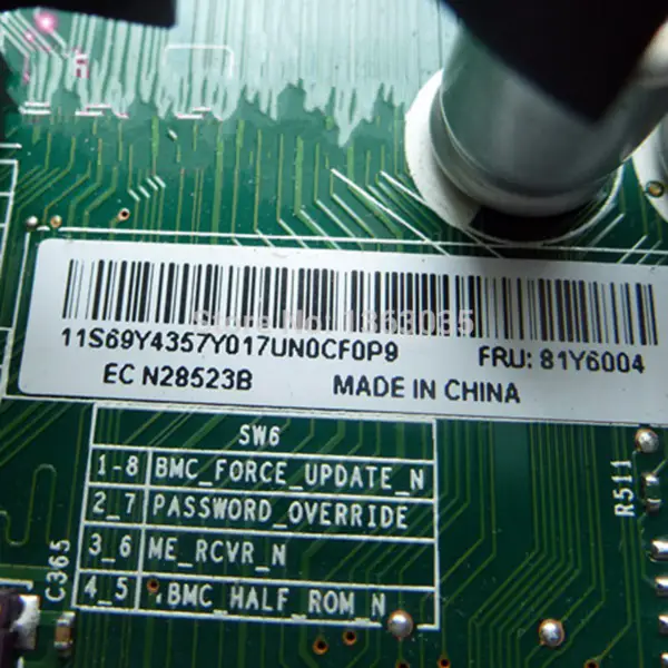 Μητρική πλακέτα διακομιστή IBM 81Y6004 για την πλακέτα συστήματος X3500 X3400 M3