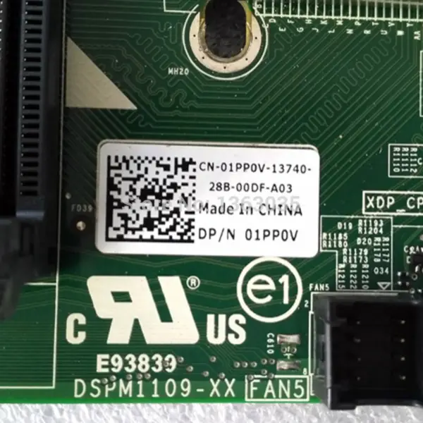 Μητρική πλακέτα διακομιστή IBM 01PP0V 1PP0V CN-01PP0V για την πλακέτα συστήματος PowerEdge R420