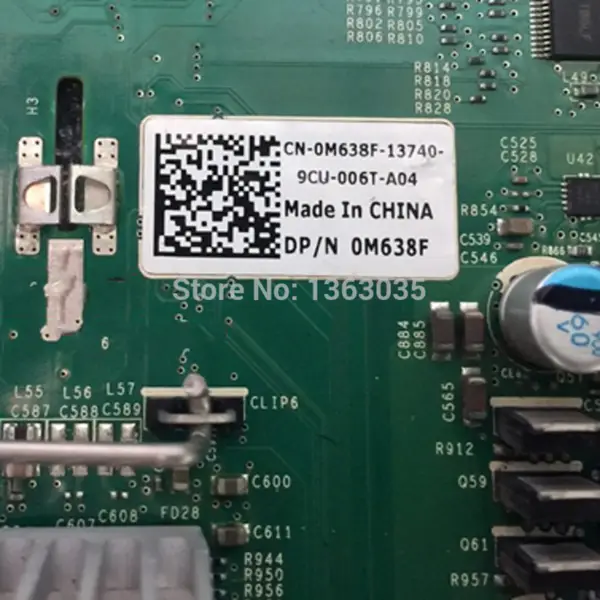 Μητρική κάρτα διακομιστή Dell 0M638F M638F CN-0M638F για PowerEdge T410