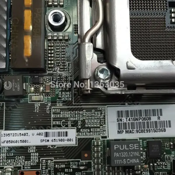 Μητρική πλακέτα διακομιστή HP 651908-001 για DL165 G7