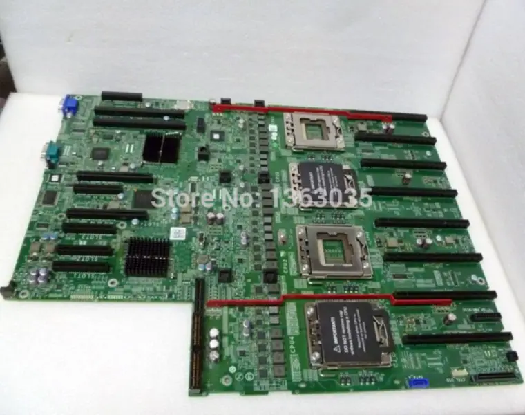 Μητρική πλακέτα διακομιστή Dell 0P658H P658H CN-0P658H για PowerEdge R910