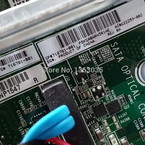 Μητρική πλακέτα διακομιστή HP 718781-001 622259-002 για DL360P G8