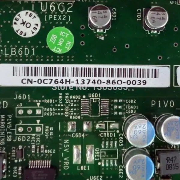 Μητρική πλακέτα διακομιστή Dell 0C764H C764H CN-0C764H για PowerEdge R900