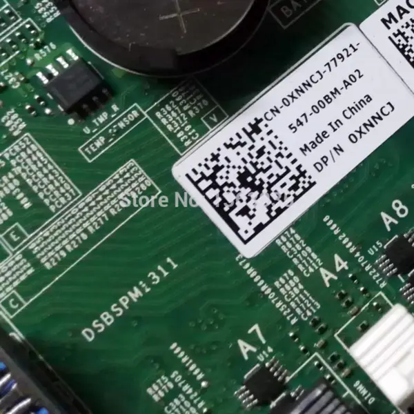 Μητρική πλακέτα διακομιστή Dell 0XNNCJ XNNCJ CN-0XNNCJ για PowerEdge T430