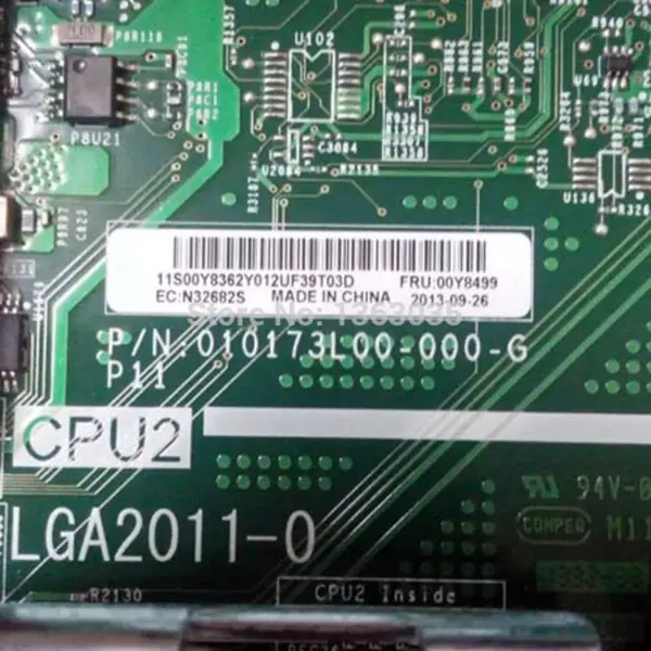 Μητρική πλακέτα διακομιστή IBM 00Y8499 για x3650 M4