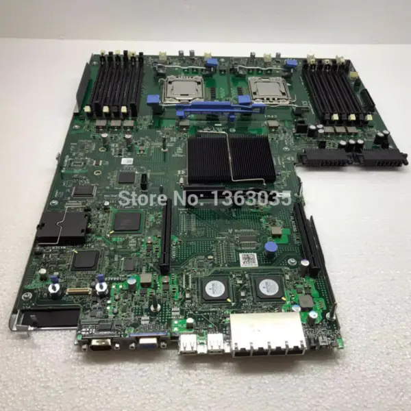 Μητρική πλακέτα διακομιστή Dell 0F0XJ6 F0XJ6 CN-0F0XJ6 για την κάρτα συστήματος PowerEdge R610 LGA1366 με υποστήριξη 56 CPU