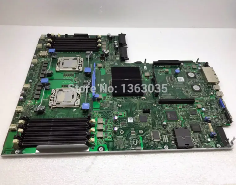 Μητρική πλακέτα διακομιστή Dell 0F0XJ6 F0XJ6 CN-0F0XJ6 για την κάρτα συστήματος PowerEdge R610 LGA1366 με υποστήριξη 56 CPU