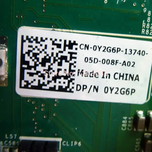 Μητρική πλακέτα διακομιστή Dell 0Y2G6P Y2G6P CN-0Y2G6P για PowerEdge T410