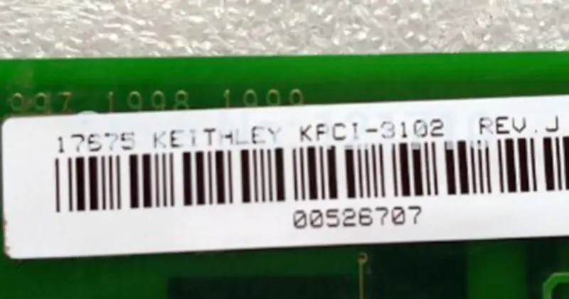 κάρτα 17675 KEITHLEY KPCI-3102 REV.J PCI Bus Data Acquisition Board βιομηχανική μητρική πλακέτα