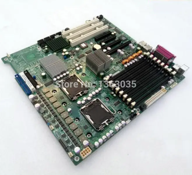 Μητρική πλακέτα διακομιστή Supermicro X7DBE-X 5000P chipset LGA771 6*PCI-X