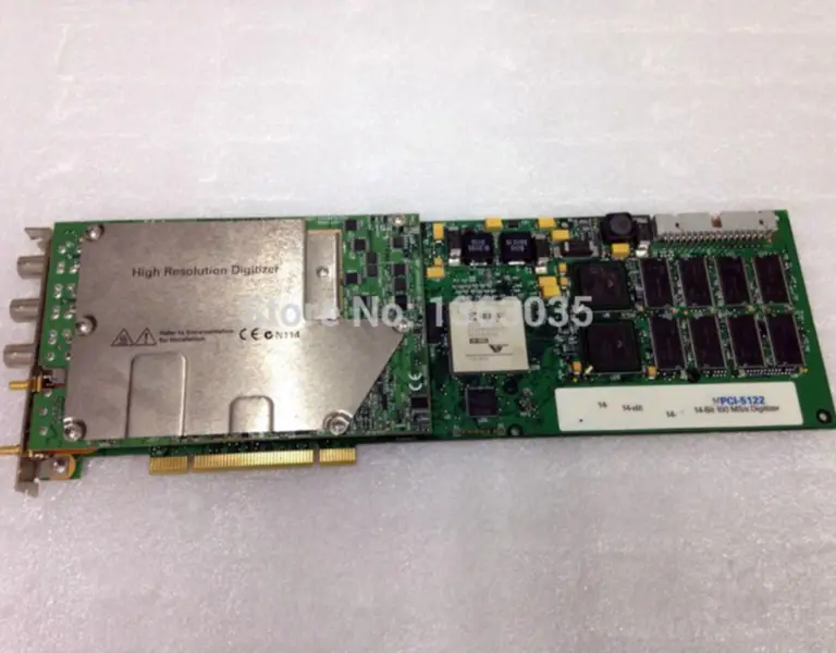 Ψηφιοποιητής υψηλής ανάλυσης NI για το NI PCI-5122 Ψηφιοποιητής 14-bit 100 MS/s που χρησιμοποιείται σε