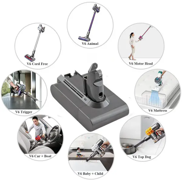 Μπαταρία Dyson 3.0Ah V6 DC61 DC62 DC72 DC58 DC59 DC72 DC74 965874-02