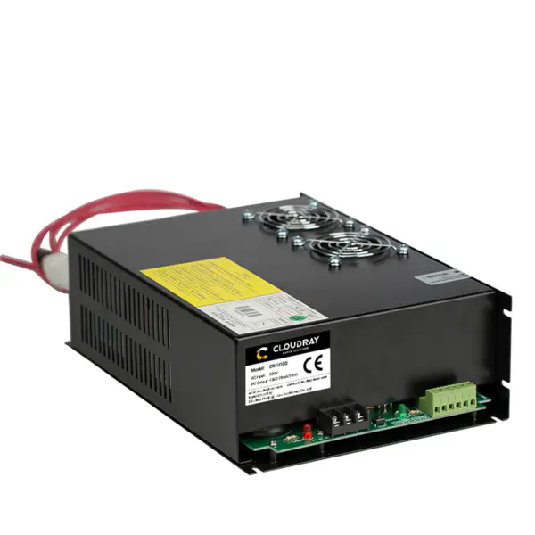 80-100W τροφοδοτικό λέιζερ CO2 για τη μηχανή κοπής χάραξης λέιζερ CO2 CR-U100 U Series