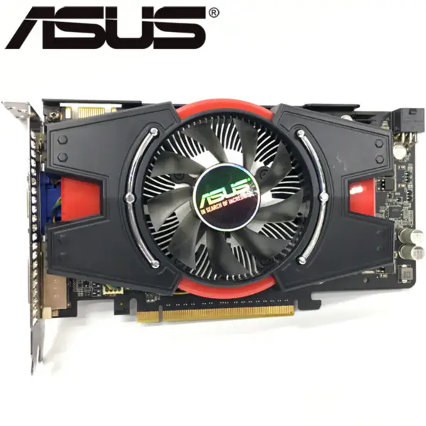 Κάρτα βίντεο ASUS GTX 550 Ti 1GB 192Bit GDDR5 Κάρτες βίντεο για nVIDIA Geforce GTX 550Ti Μεταχειρισμένες κάρτες VGA Ισοδύναμο GTX650