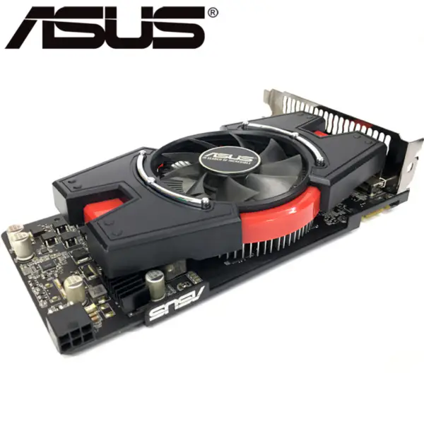 Κάρτα βίντεο ASUS GTX 550 Ti 1GB 192Bit GDDR5 Κάρτες βίντεο για nVIDIA Geforce GTX 550Ti Μεταχειρισμένες κάρτες VGA Ισοδύναμο GTX650