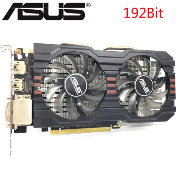 Κάρτα βίντεο ASUS GTX 660 2GB 192Bit GDDR5 Κάρτες βίντεο για nVIDIA Geforce GTX660 Μεταχειρισμένες κάρτες VGA ισχυρότερες από GTX 750 Ti