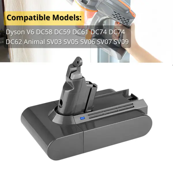 Μπαταρία Dyson V6 DC62 DC58 DC59 SV09 SV07 SV03