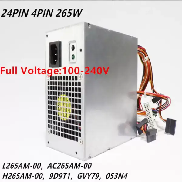 Τροφοδοτικό για Dell VOSTRO 260 270 390 265W τροφοδοτικό L265AM-00 AC265AM-00 H265AM-00 9D9T1 GVY79 HU275AM-00 L275AM-00