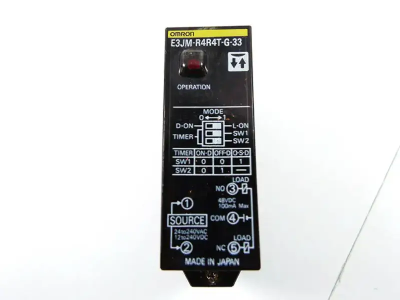 Φωτοηλεκτρικός αισθητήρας OMRON E3JM-R4R4T-G-33