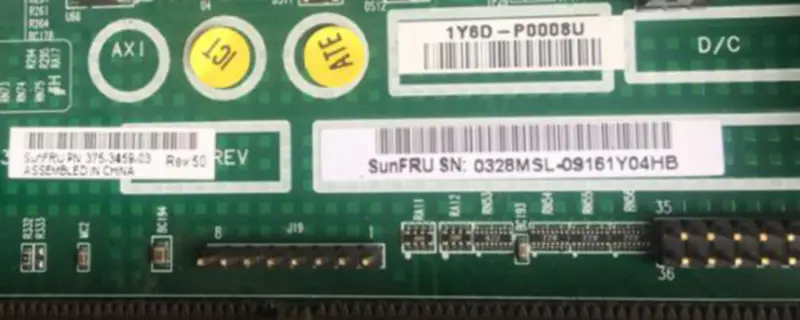 Sun V240 Server motherboard 375-3467 375-3459