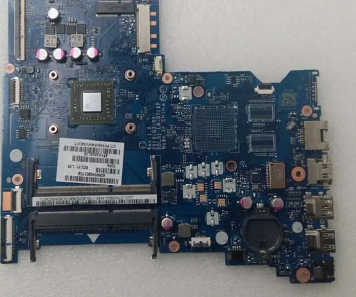 Μητρική πλακέτα φορητού υπολογιστή HP 255 G5 15-BA BDL51 LA-D711P 854962-001 854962-601 A8-7410 CPU