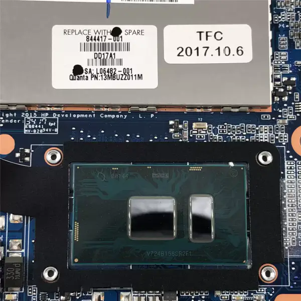 Μητρική πλακέτα HP Spectre x360 861993-001 861993-501 861993-601 DAY0DEMBAB0