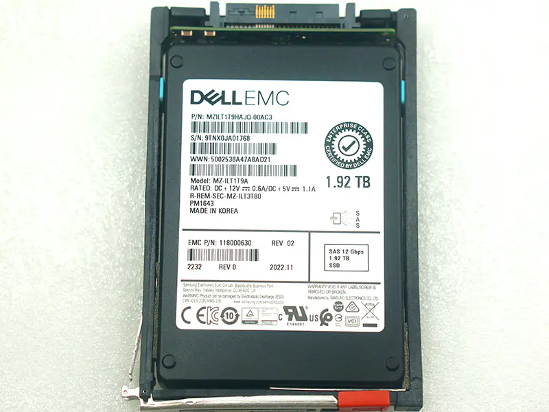 Dell EMC 400-BGLD Unity 1.92T SAS 12Gb SSD
