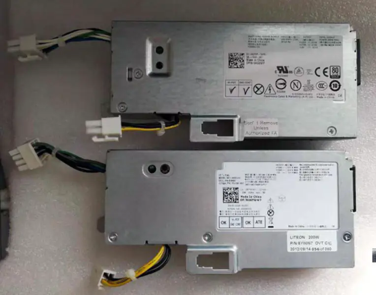 06YWW7 04GVWP Για Optiplex 7010 9010 9020 780 790 990 USFF 200W Switching τροφοδοτικό PSU