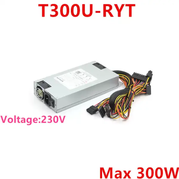 PSU For Roeyuta EDGE -5V 1U Rated 200W Peak 300W Switching Power Supply T300U-RYT T30U-HY1