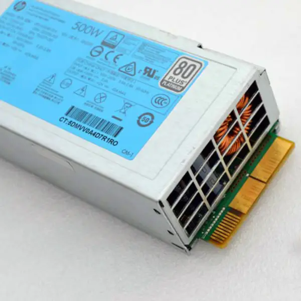 723594-001 754377-001 720478-B21 Τροφοδοτικό 500W για Proliant DL360 DL380 ML350 Gen9 80Plus Platinum Hot Plug