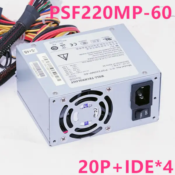 PSU για Hanker NVR CVR 20Pin IDE * 4 200W τροφοδοτικό PSF220MP-60