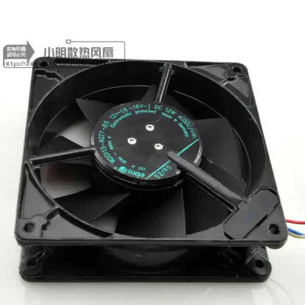EBM W2G115-AG77-85 12V 12W 13cm 12738 ανεμιστήρας