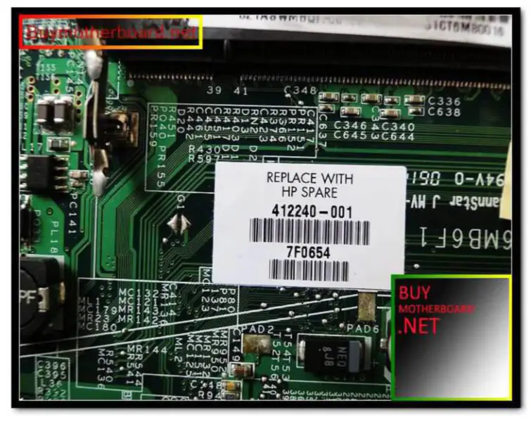 μητρική πλακέτα 412240-001 για HP pavilion DV1000