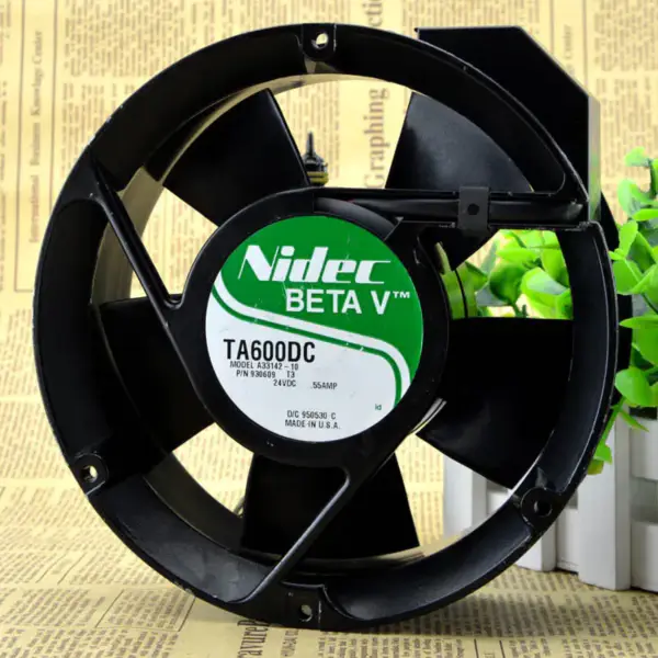 nidec TA600DC A33142-10 24V 0.55A 17CM 17050 ανεμιστήρας