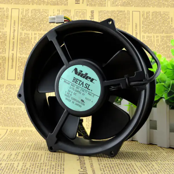 NIDEC D17L-24PS3 01 Ανεμιστήρας 24V 1,40A BKV301216/77