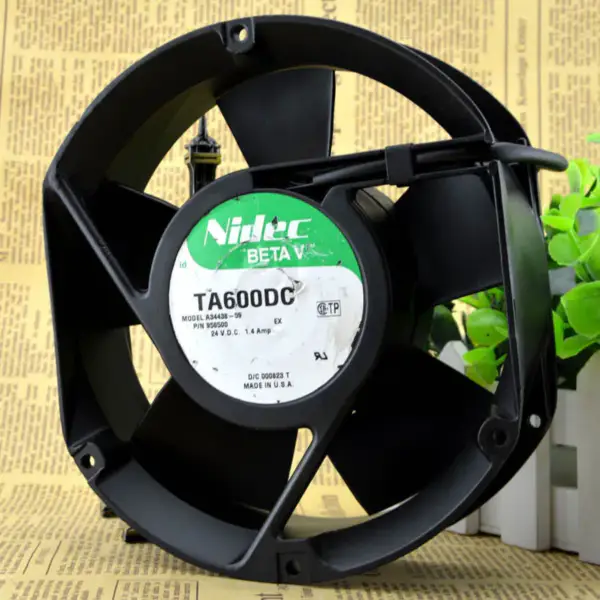 Nidec TA600DC A34438-59 EX DC24V 1.4mp ανεμιστήρας UPS