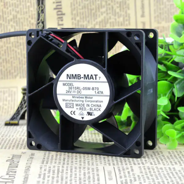 Minebea 615RL-05W-B70-E00 NMB DC ανεμιστήρας 24VDC 92X38.4MM 7200RPM