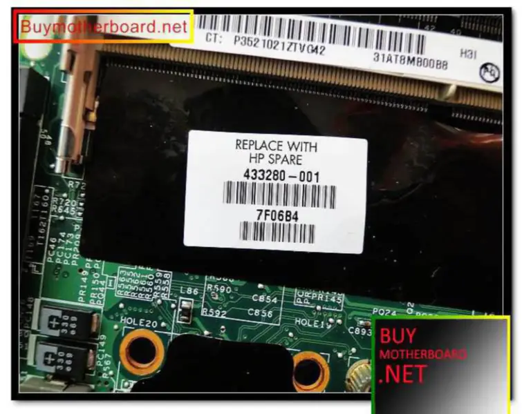 μητρική πλακέτα 433280-001 για HP pavilion DV6000