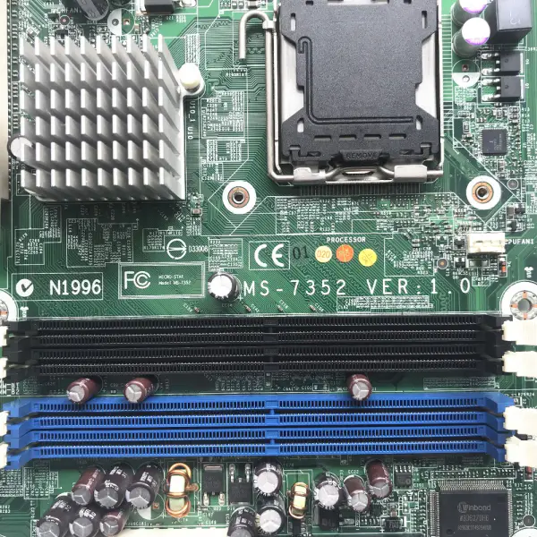 HP DX7400 447583-001 480909-001 MS-7352 Μητρική πλακέτα επιτραπέζιου υπολογιστή