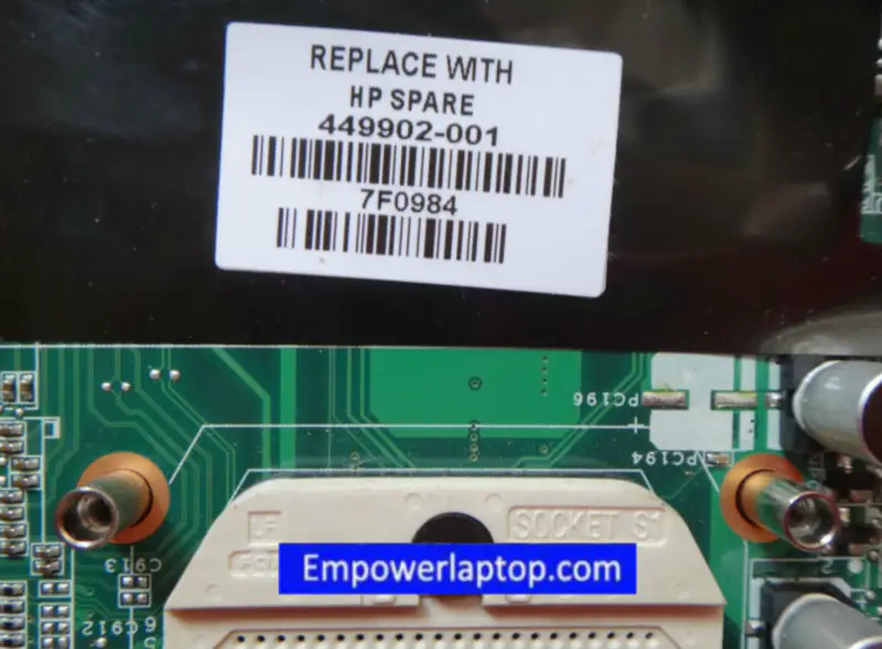 μητρική πλακέτα 449902-001 για HP pavilion DV6000