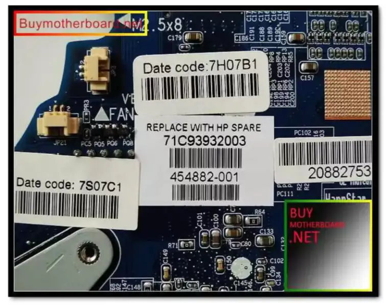 μητρική πλακέτα 454882-001 για HP pavilion C700