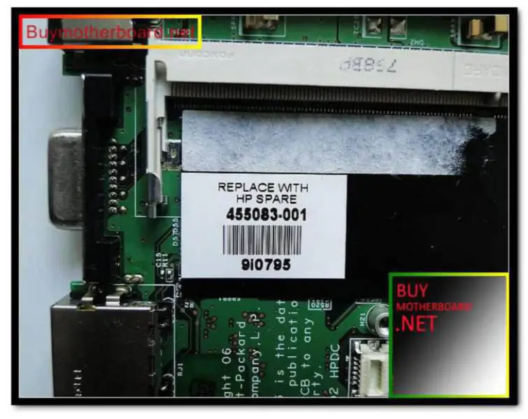 Μητρική πλακέτα HP 2710P 455083-001