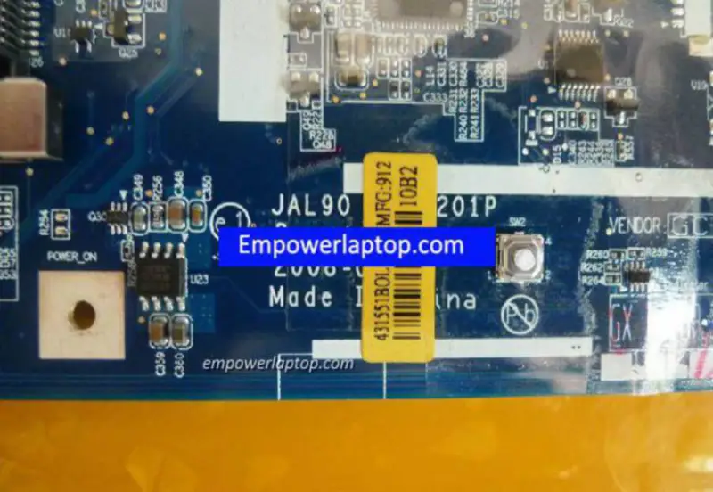 Acer MBP3602001 aspire 4730 4730zg la-4201p jal90 Μητρική πλακέτα