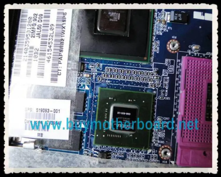 μητρική πλακέτα 519093-001 για HP pavilion DV4