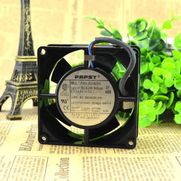 PAPST MULTIFAN 8312/2H 12V 6W 0.5A 8032 ανεμιστήρας
