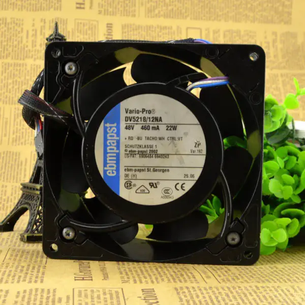 DV5218/12NA papst 48V 22W 0.46A 13CM 12738 Ανεμιστήρας 12.7cm