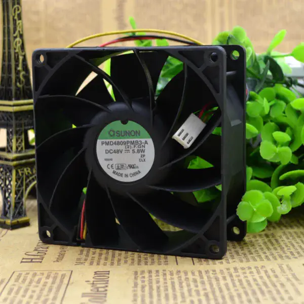 SUNON PMD4809PMB1-A fan 3-wire FOO 48V 11.5W