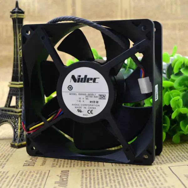 NIDEC 12038 12V 1.40A B35502-35DEL7 PP749-A00 ανεμιστήρας