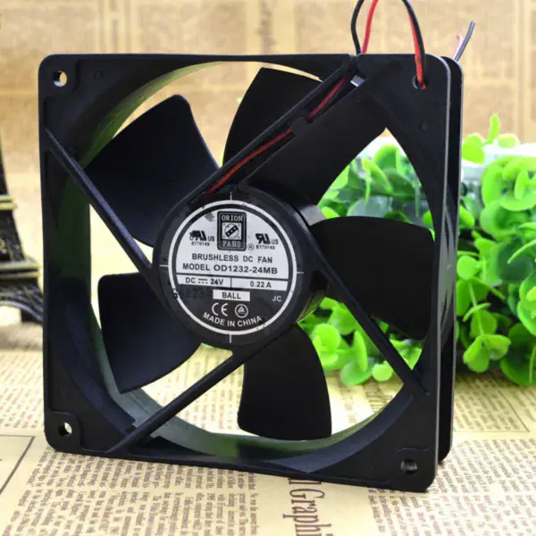 OD1232-24MB ανεμιστήρας DC 120X32 24V 107CFM ανεμιστήρας 24V 0.22A