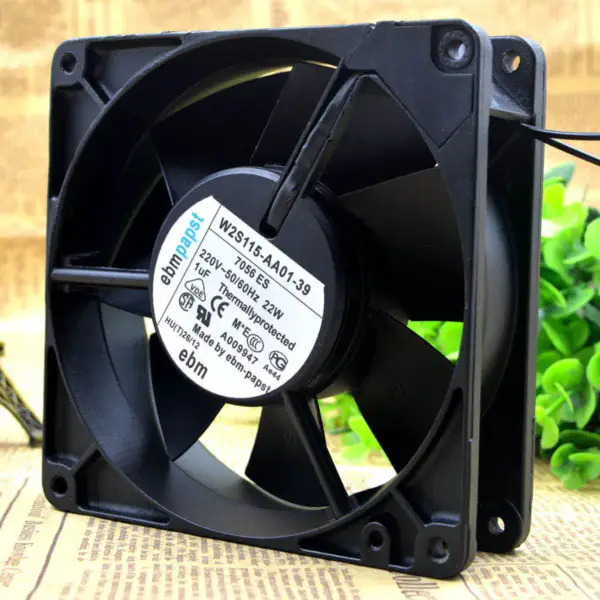 EBM PAPST W2S115-AA01-39 12738 Ανεμιστήρας 12.7CM 220V 22W